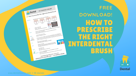 Interdental brush floss dental hygiene CE